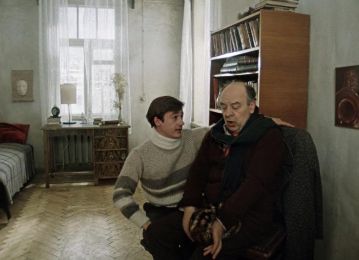 Олег Меньшиков и Леонид Броневой